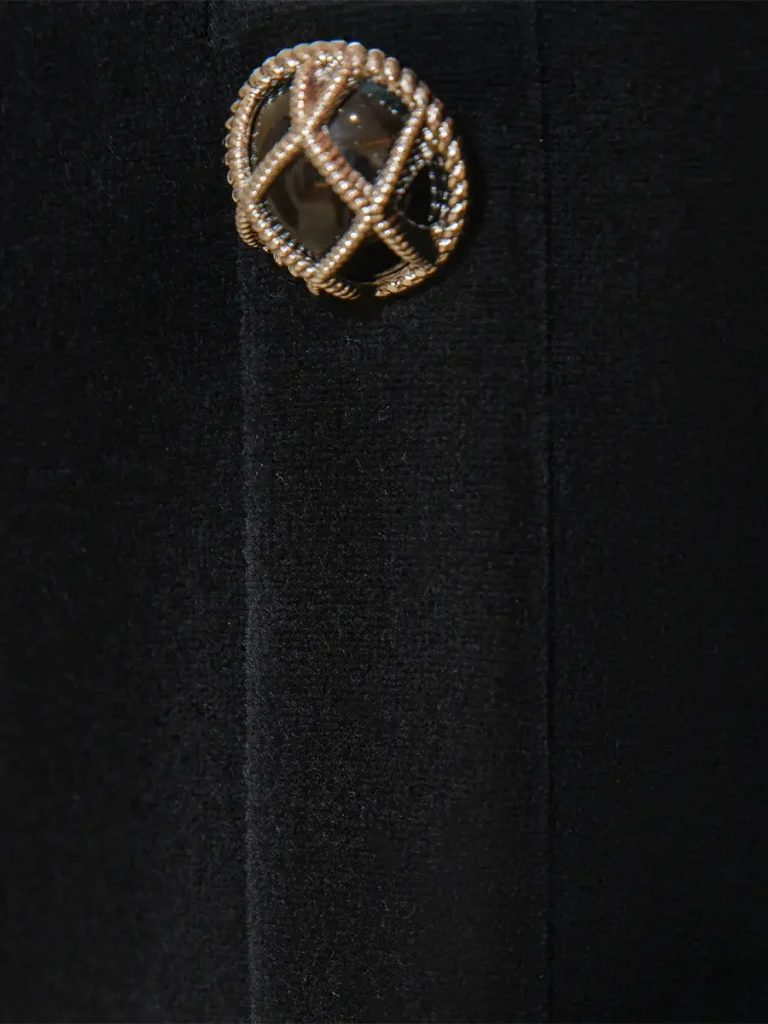 ПЛАТЬЕ БАРХАТНОЕ С ПЕРЬЯМИ ELJACKET