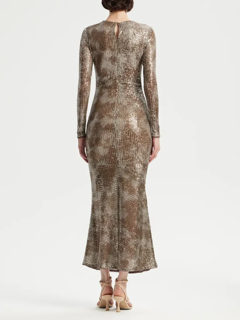 ПЛАТЬЕ С ПАЙЕТКАМИ EMILIA DELL’ORO
