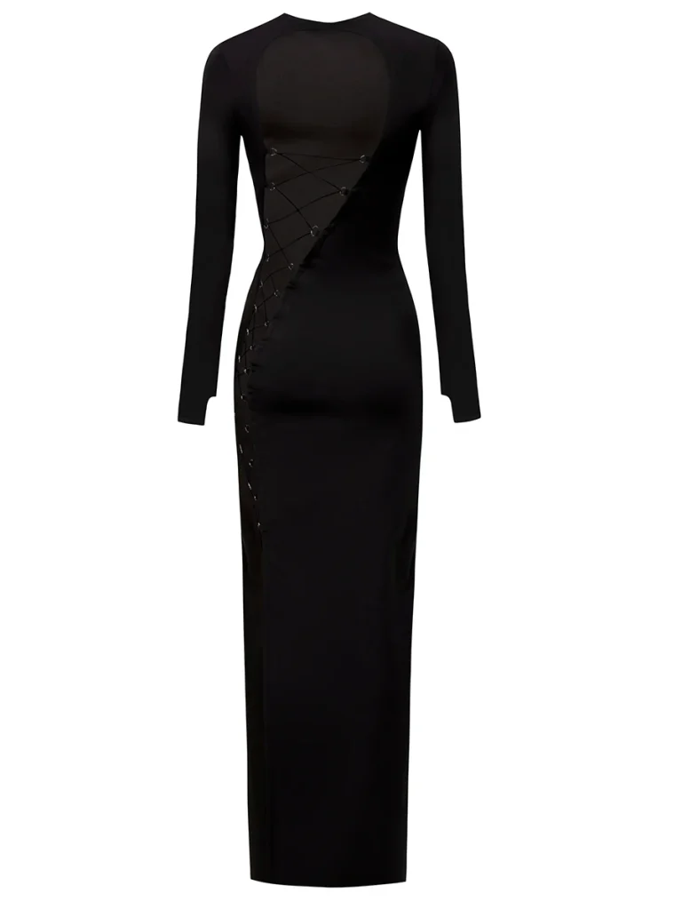 ПЛАТЬЕ ИЗ ВИСКОЗЫ HAILEY LI LAB