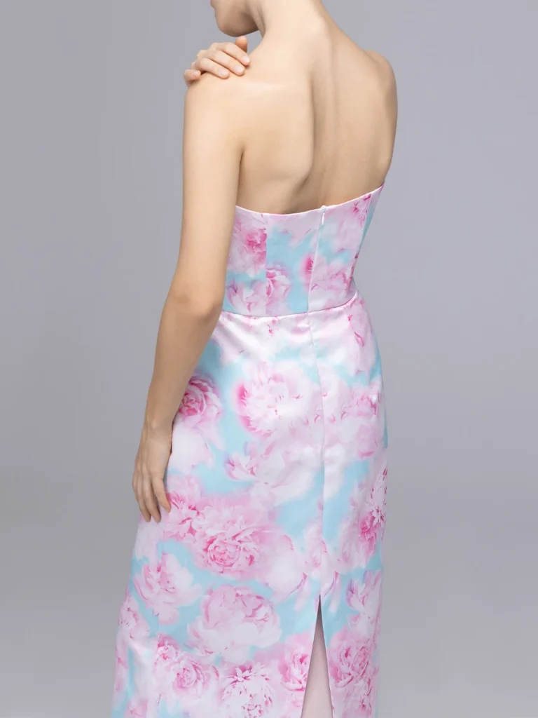 ПЛАТЬЕ OMPHALE С ПРИНТОМ FASHION REBELS