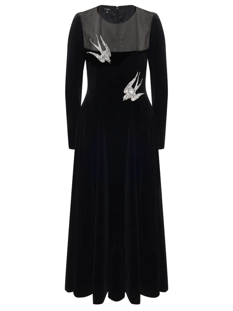 ПЛАТЬЕ БАРХАТНОЕ YANINA