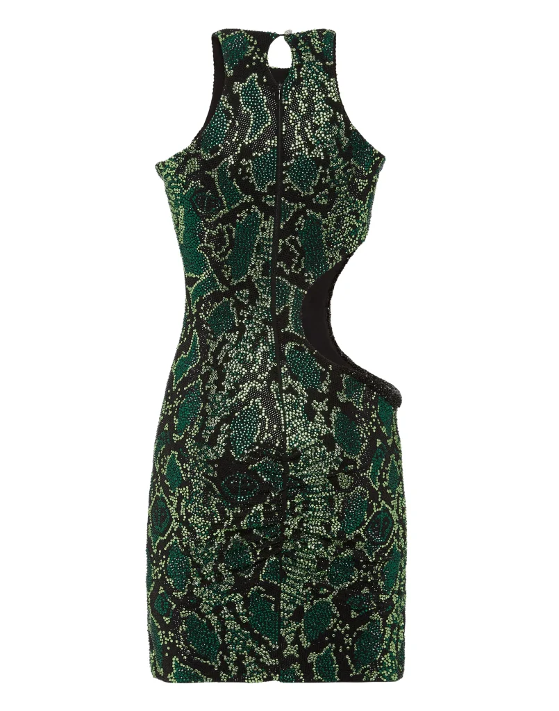 ПЛАТЬЕ СО СТРАЗАМИ PHILIPP PLEIN