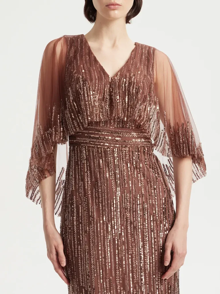 ПЛАТЬЕ С ПАЙЕТКАМИ EMILIA DELL’ORO