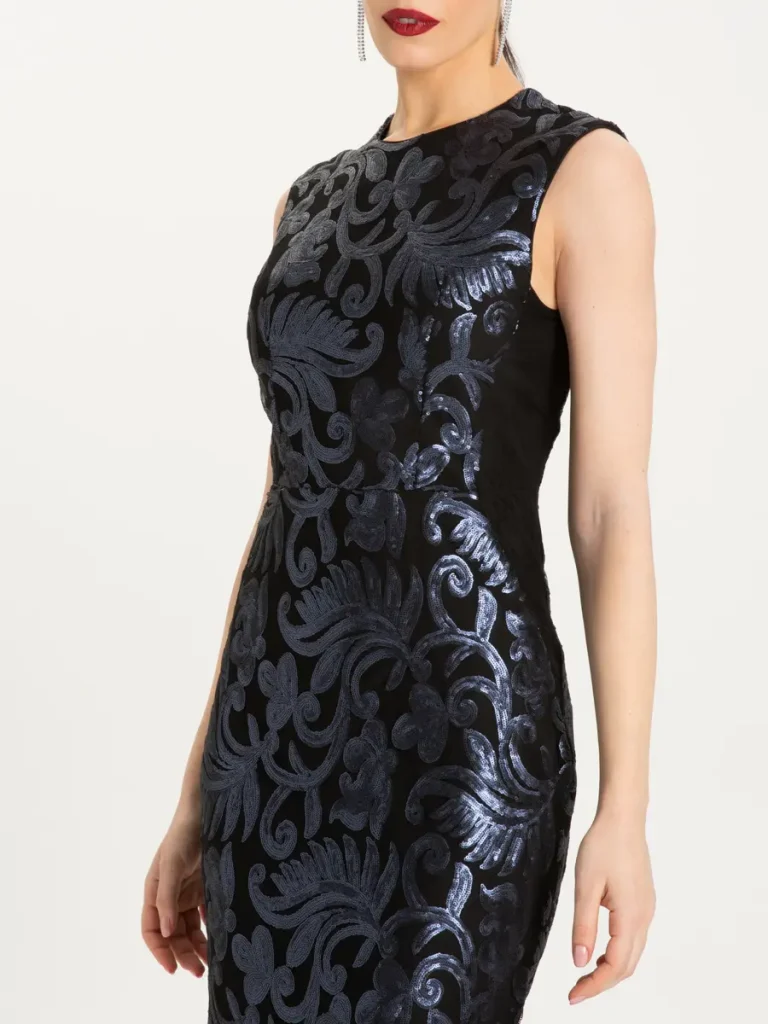 ПЛАТЬЕ С ПАЙЕТКАМИ EMILIA DELL’ORO