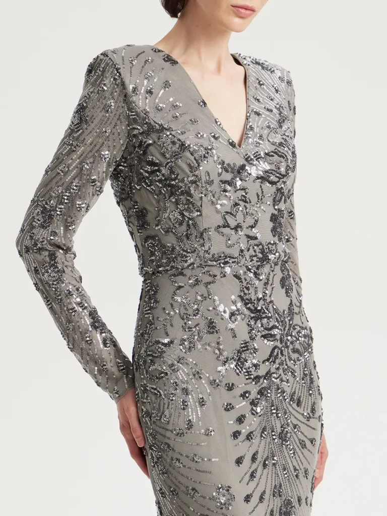 ПЛАТЬЕ С ПАЙЕТКАМИ EMILIA DELL’ORO