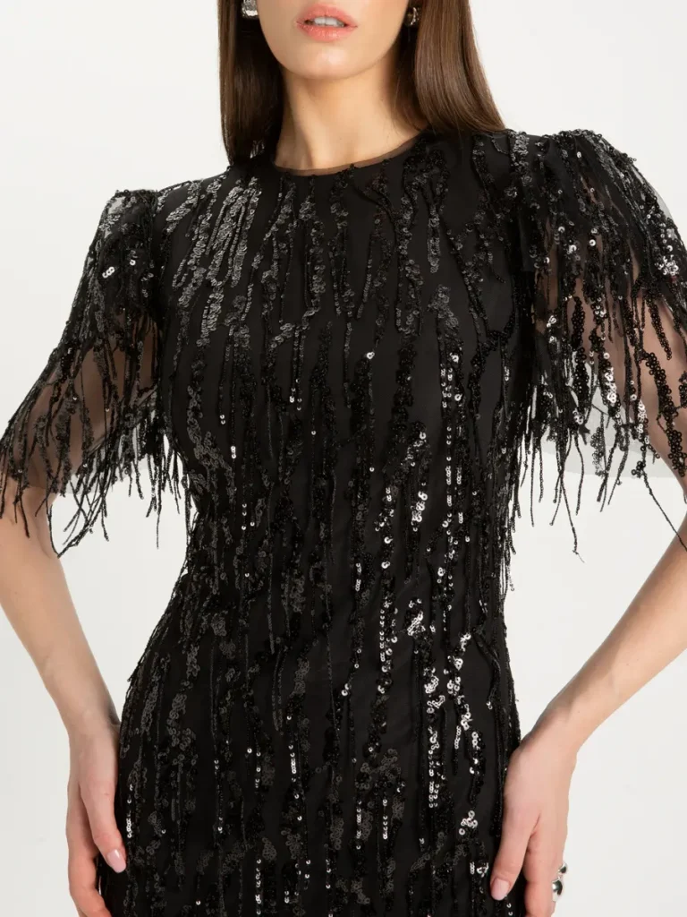 ПЛАТЬЕ С ПАЙЕТКАМИ EMILIA DELL’ORO