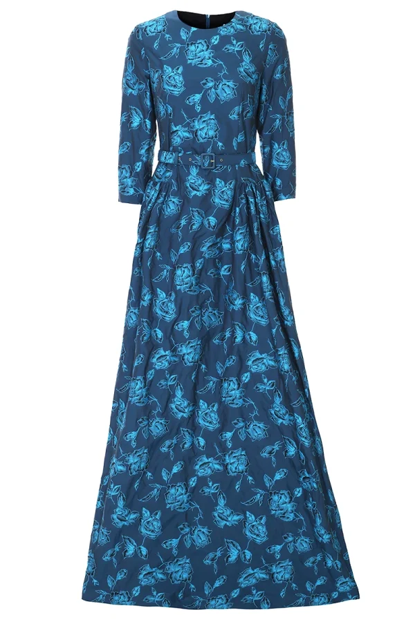 ПЛАТЬЕ С ПРИНТОМ ALEXANDER TEREKHOV