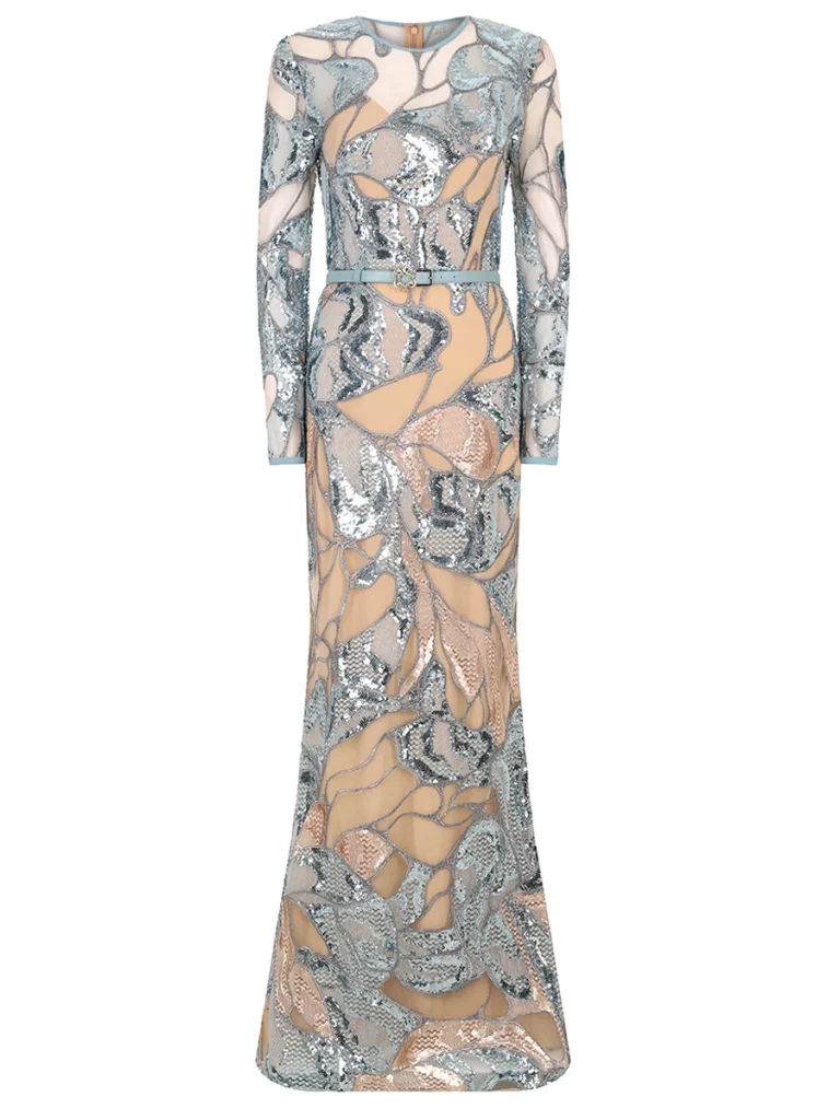 ПЛАТЬЕ С ПАЙЕТКАМИ ELIE SAAB