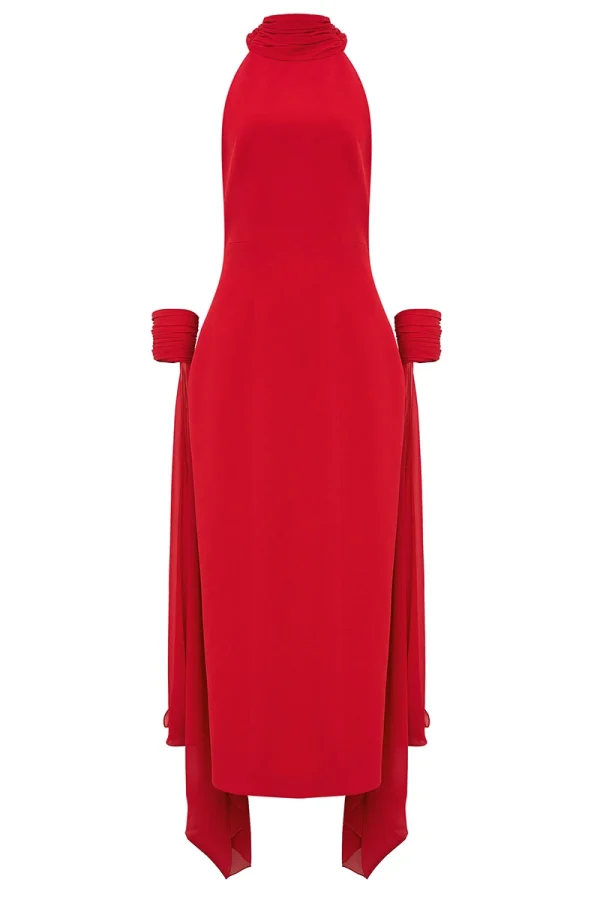 ПЛАТЬЕ ARINA ИЗ ВИСКОЗЫ SASHASKVO