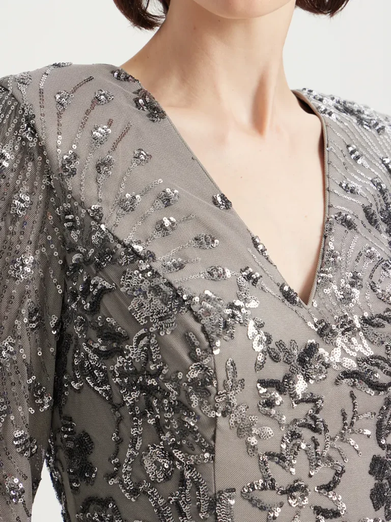 ПЛАТЬЕ С ПАЙЕТКАМИ EMILIA DELL’ORO