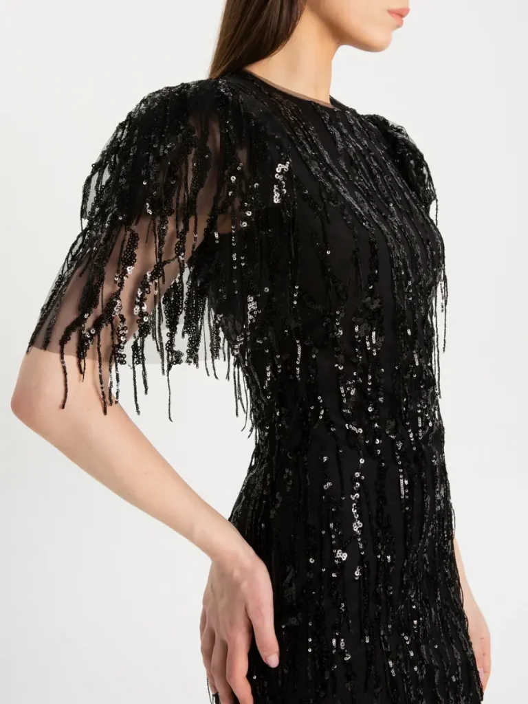 ПЛАТЬЕ С ПАЙЕТКАМИ EMILIA DELL’ORO