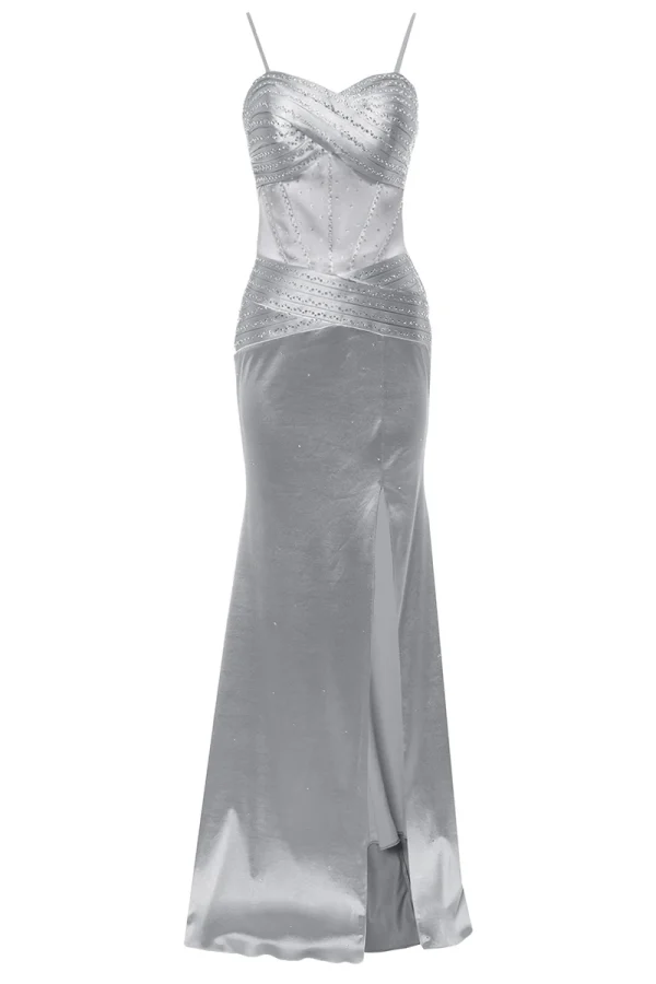 ПЛАТЬЕ АТЛАСНОЕ LEI LUI