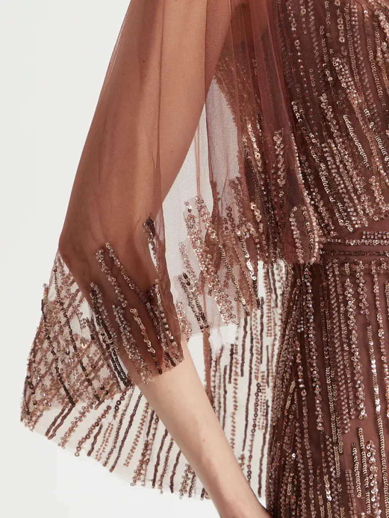 ПЛАТЬЕ С ПАЙЕТКАМИ EMILIA DELL’ORO