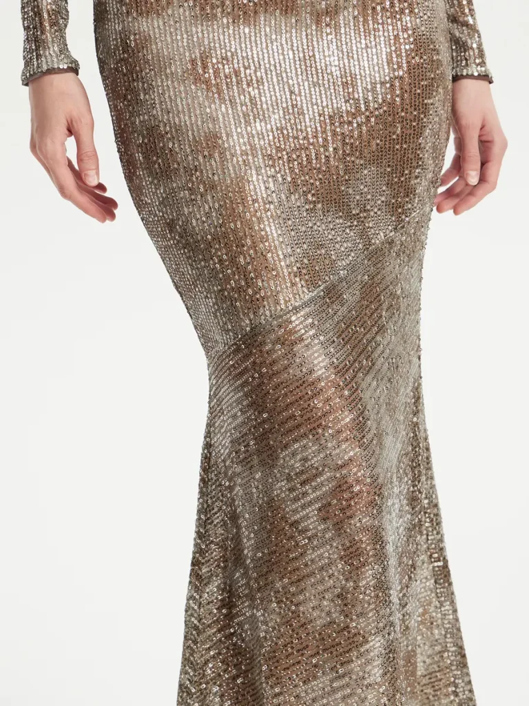 ПЛАТЬЕ С ПАЙЕТКАМИ EMILIA DELL’ORO