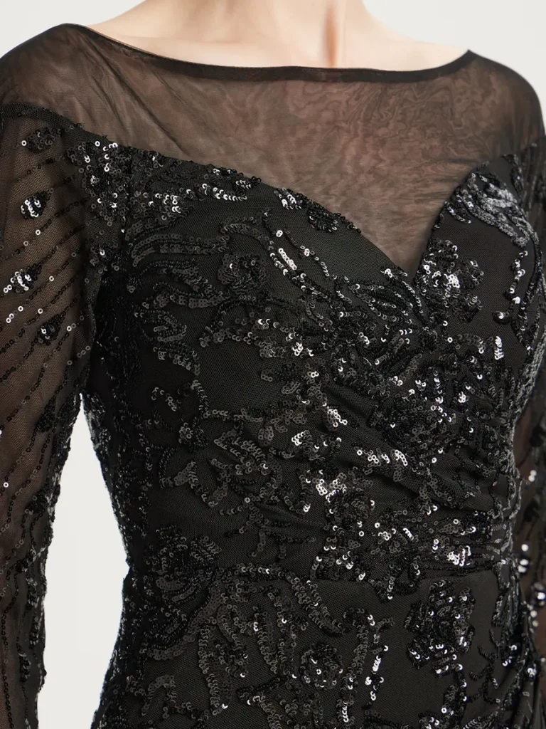 ПЛАТЬЕ С ПАЙЕТКАМИ EMILIA DELL’ORO