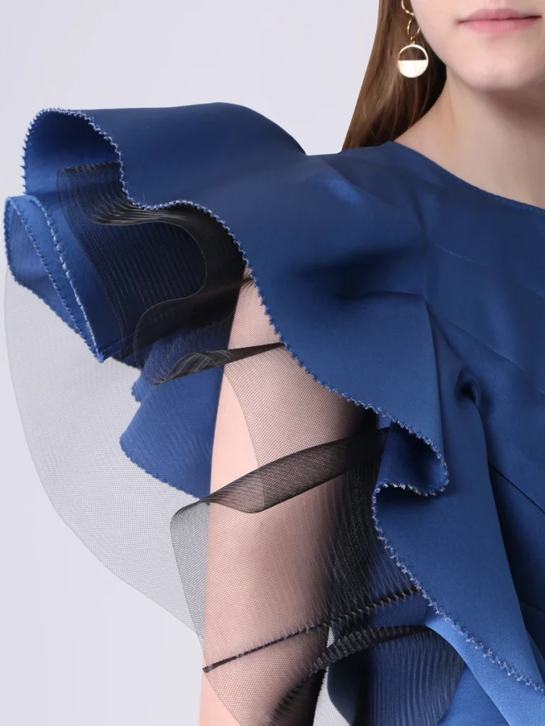 ПЛАТЬЕ С СЕТКОЙ LANVIN