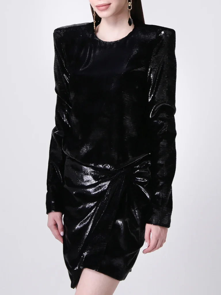 ПЛАТЬЕ ОДНОТОННОЕ SAINT LAURENT