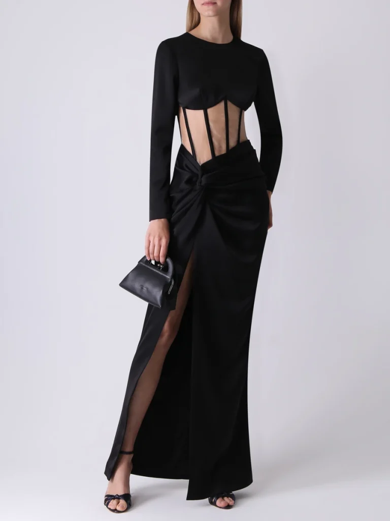 ПЛАТЬЕ АТЛАСНОЕ RASARIO