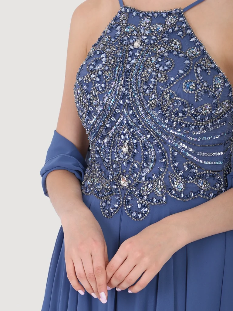 ВЕЧЕРНЕЕ ПЛАТЬЕ С ДЕКОРОМ JAKKU FOREVER UNIQUE