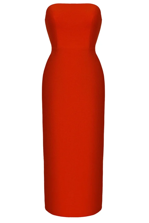 ПЛАТЬЕ-БЮСТЬЕ ОДНОТОННОЕ RA&LLY