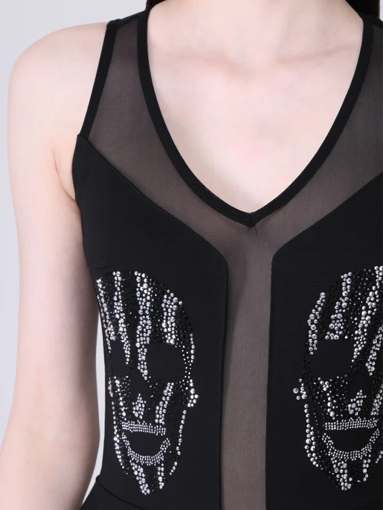 ПЛАТЬЕ СО СТРАЗАМИ PHILIPP PLEIN