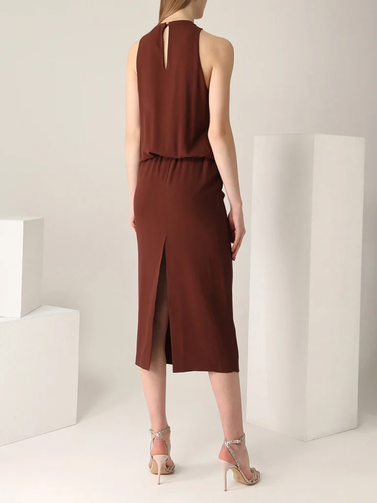 ПЛАТЬЕ ШЕЛКОВОЕ BRUNELLO CUCINELLI