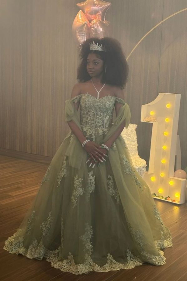 Платья Sweet 16 Quinceanera С 3D-Цветами Для Вечеринки С Открытыми Плечами